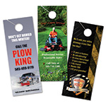 Door hanger printing